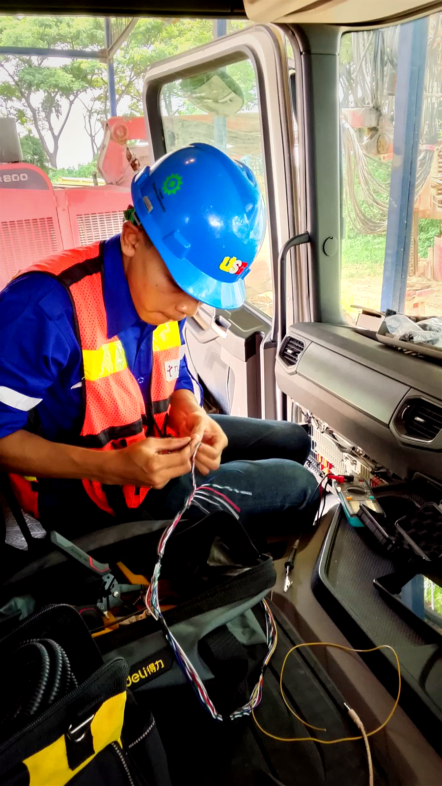 In-cabin installation